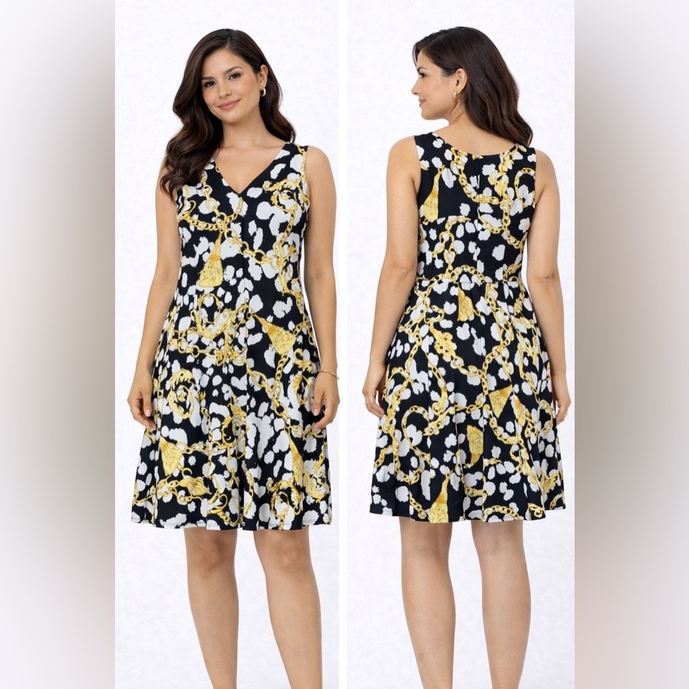 Last Tango Sleeveless Dress Size L